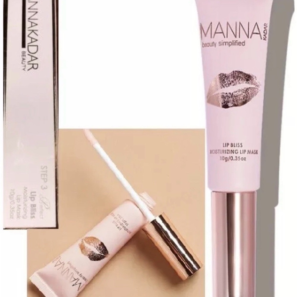 Manna Kadar Lip Bliss Moisturizing Lip Mask - Soft Pink